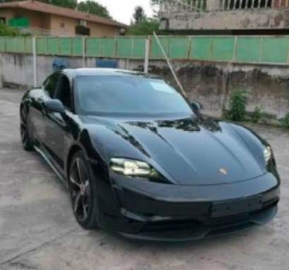 Porsche Taycan 4S electric sports car for rent in Lahore Pakistan